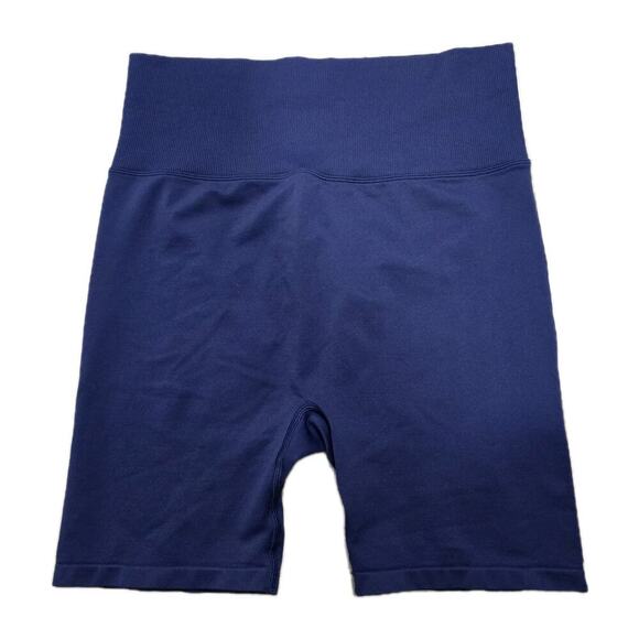 Victoria's Secret Pink Active Women's High Waist Bike Shorts Yoga Blue Size XL - Picture 3 of 10